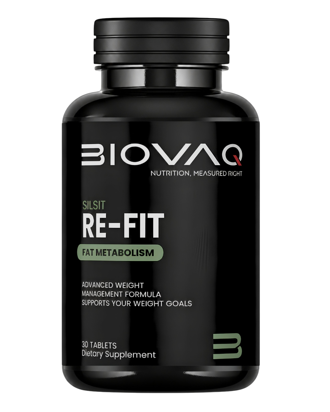 BIOVAQ Re-Fit, Garcinia Cambogia 65% HCA, bottle of 30 tablets