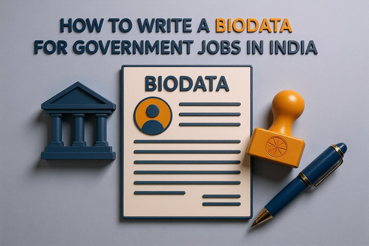 How to Write a Biodata for Government Jobs in India
