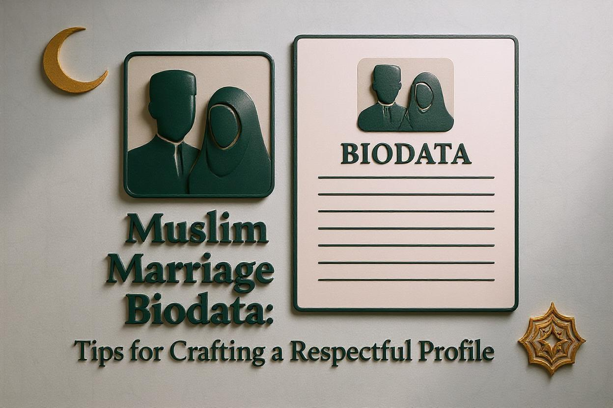 Muslim Marriage Biodata: Tips for Crafting a Respectful Profile
