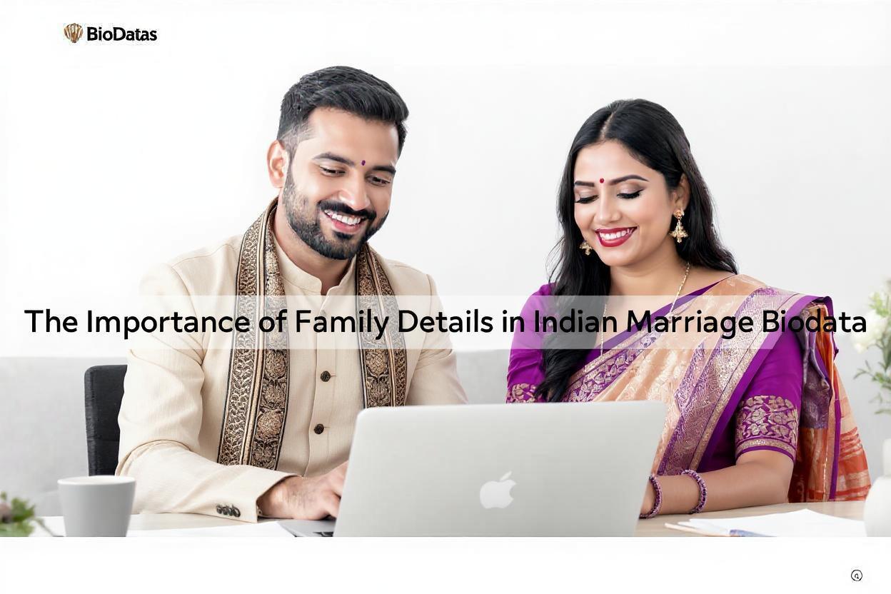 The Importance of Family Details in Indian Marriage Biodata