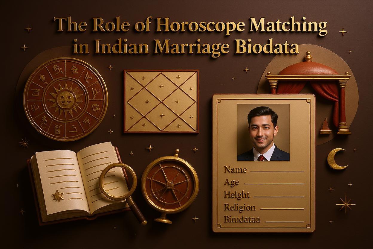 The Role of Horoscope Matching in Indian Marriage Biodata