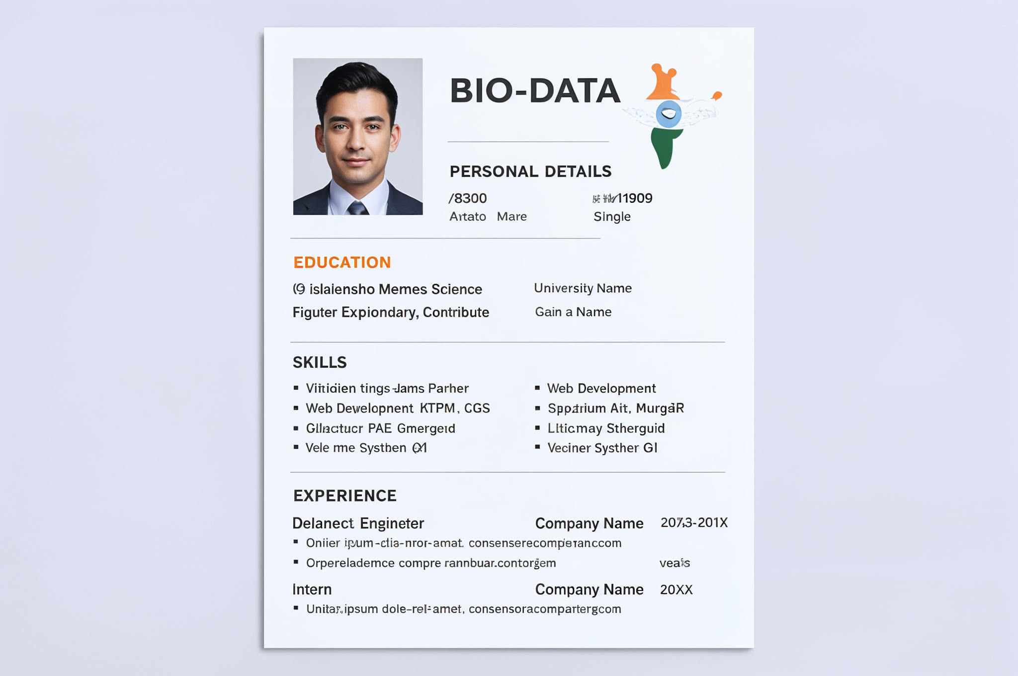 Learn to create a sharp, one-page biodata that gets you noticed in quick job applications